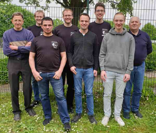 Foto Neckarsulmer Teilnehmer bei der 9. Runde Bezirksliga